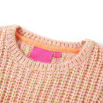 Kinderpullover Gestrickt Zartrosa 116