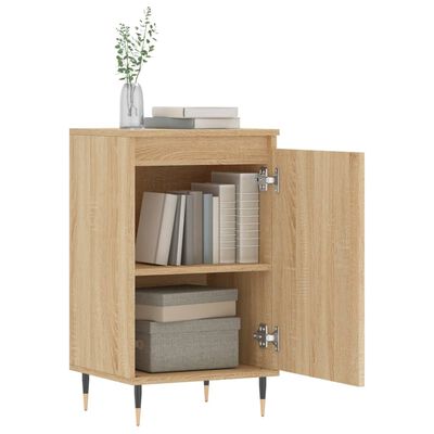 vidaXL Sideboard Sonoma-Eiche 40x35x70 cm Holzwerkstoff