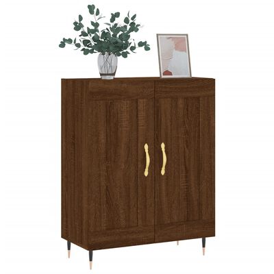 vidaXL Sideboard Braun Eichen-Optik 69,5x34x90 cm Holzwerkstoff