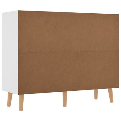 vidaXL Sideboard Weiß 90x30x72 cm Holzwerkstoff