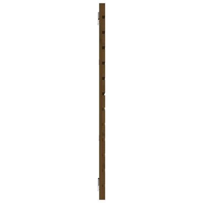 vidaXL Wand-Kopfteil Honigbraun 166x3x91,5 cm Massivholz Kiefer