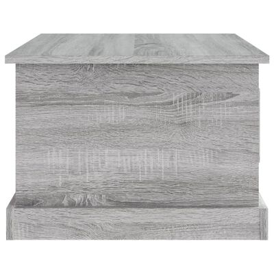 vidaXL Couchtisch Grau Sonoma 50x50x35 cm Holzwerkstoff