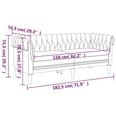 vidaXL 3-tlg. Sofagarnitur Taupe Stoff