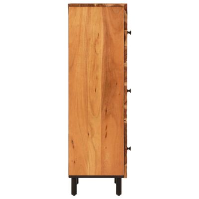 vidaXL Highboard 40x33x110 cm Massivholz Akazie