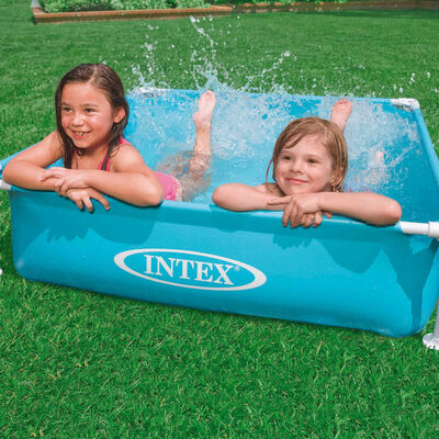 Intex Schwimmbecken Mini Frame 122 x 122 x 30 cm 57173NP