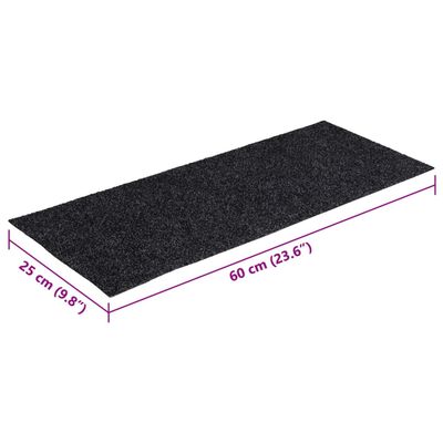 vidaXL Selbstklebende Treppenmatten 15 Stk. 60x25 cm Hellbraun