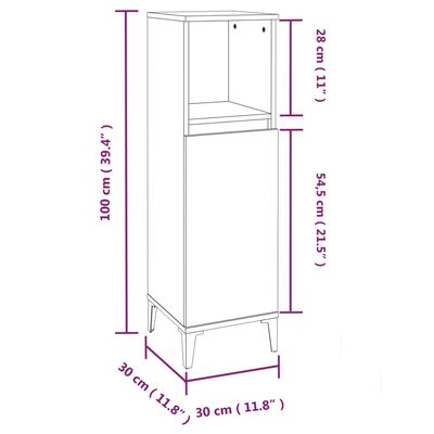 vidaXL 3-tlg. Badmöbel-Set Weiß Holzwerkstoff