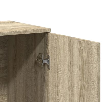 vidaXL Sideboard Sonoma-Eiche 79x38x80 cm Holzwerkstoff