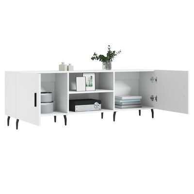 vidaXL TV-Schrank Weiß 150x30x50 cm Holzwerkstoff