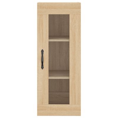 vidaXL Highboard Sonoma-Eiche 34,5x34x180 cm Holzwerkstoff