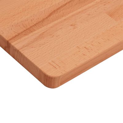 vidaXL Waschtischplatte 60x40x2,5 cm Massivholz Buche