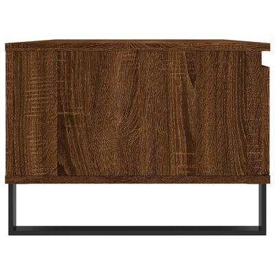 vidaXL Couchtisch Braun Eichen-Optik 90x50x36,5 cm Holzwerkstoff