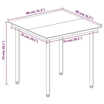 vidaXL 5-tlg. Garten-Essgruppe mit Auflagen Poly Rattan und Glas