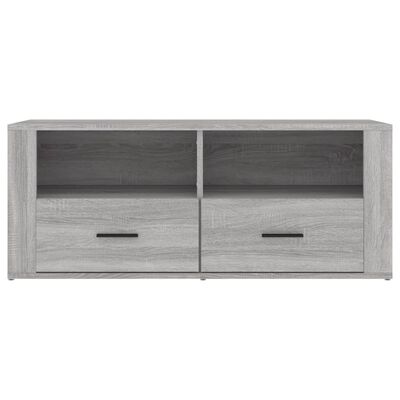 vidaXL TV-Schrank Grau Sonoma 100x35x40 cm Holzwerkstoff