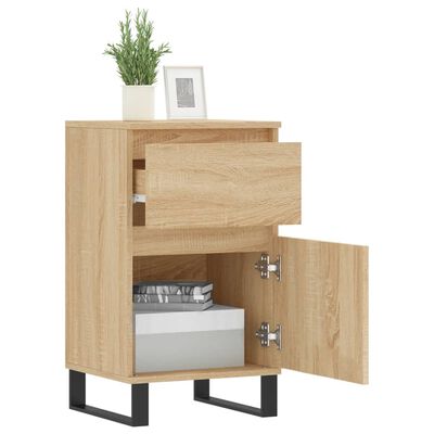 vidaXL Sideboard Sonoma-Eiche 40x35x70 cm Holzwerkstoff