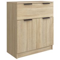 vidaXL Sideboard Sonoma-Eiche 60x30x70 cm Holzwerkstoff