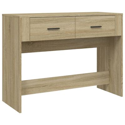 vidaXL Konsolentisch Sonoma-Eiche 100x39x75 cm Holzwerkstoff