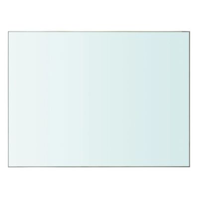 vidaXL Regalboden Glas Transparent 40x30 cm