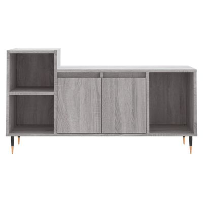 vidaXL TV-Schrank Grau Sonoma 100x35x55 cm Holzwerkstoff