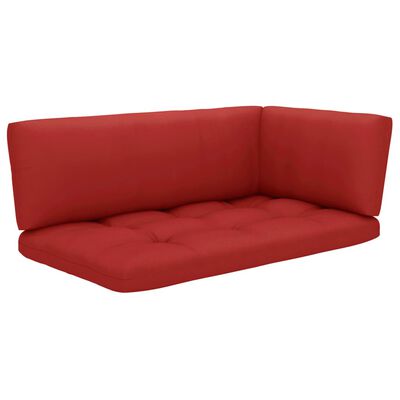 vidaXL Outdoor-Ecksofa Paletten Kiefernholz Imprägniert