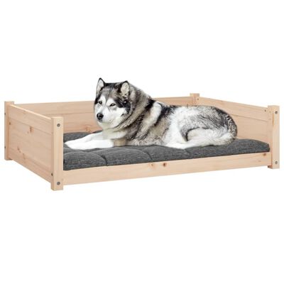 vidaXL Hundebett 105,5x75,5x28 cm Massivholz Kiefer