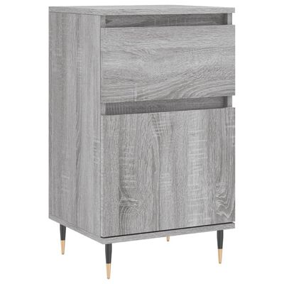 vidaXL Sideboard Grau Sonoma 40x35x70 cm Holzwerkstoff