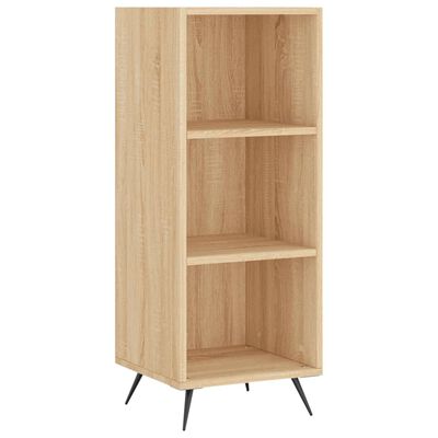 vidaXL Highboard Sonoma-Eiche 34,5x34x180 cm Holzwerkstoff