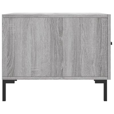 vidaXL Couchtisch Grau Sonoma 50x50x40 cm Holzwerkstoff