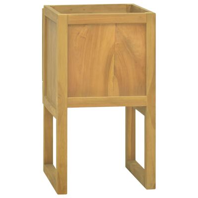 vidaXL Badschrank 41x40x75 cm Massivholz Teak