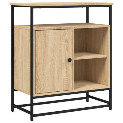 vidaXL Sideboard Sonoma-Eiche 69x35x80 cm Holzwerkstoff