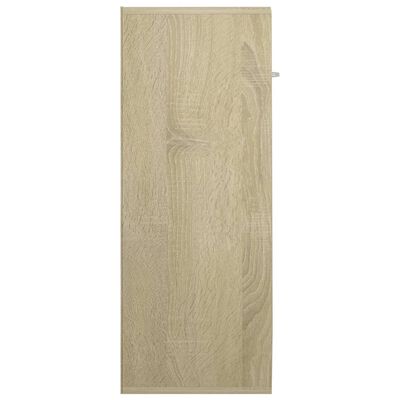 vidaXL Sideboard Sonoma-Eiche 60x30x75 cm Holzwerkstoff