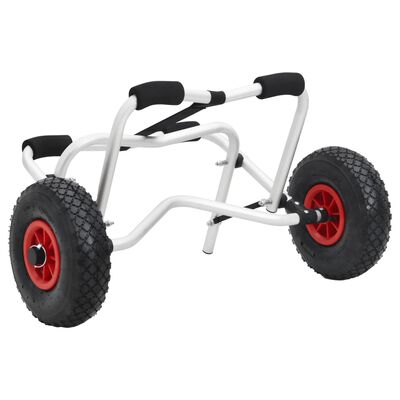 vidaXL Kajak-Trolley Klappbar 45 kg Aluminium