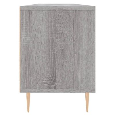 vidaXL TV-Schrank Grau Sonoma 150x30x44,5 cm Holzwerkstoff