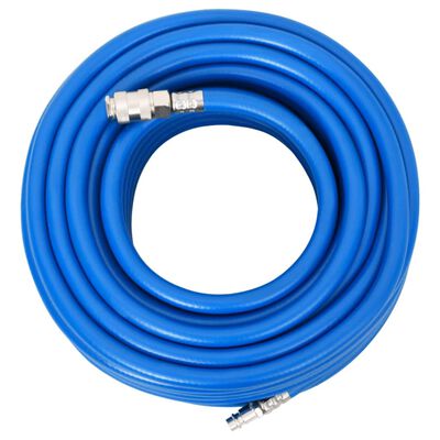 vidaXL Luftschlauch Blau 0,6" 5 m PVC