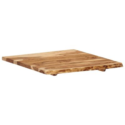 vidaXL Tischplatte Massivholz Akazie 58x(50-60)x2,5 cm