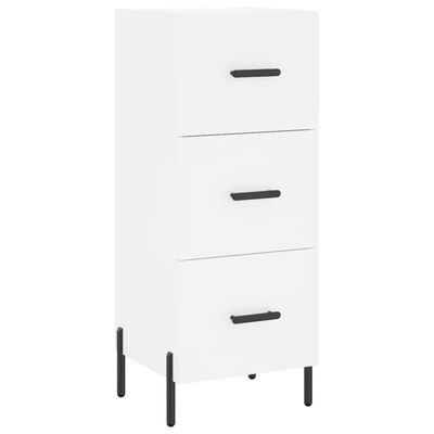 vidaXL Highboard Weiß 34,5x34x180 cm Holzwerkstoff