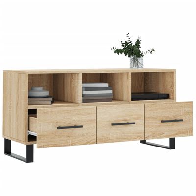 vidaXL TV-Schrank Sonoma-Eiche 102x36x50 cm Holzwerkstoff