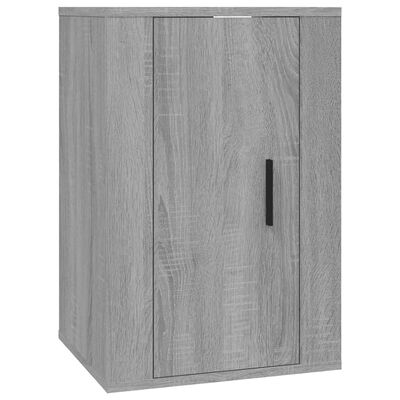 vidaXL TV-Wandschrank Grau Sonoma 40x34,5x60 cm