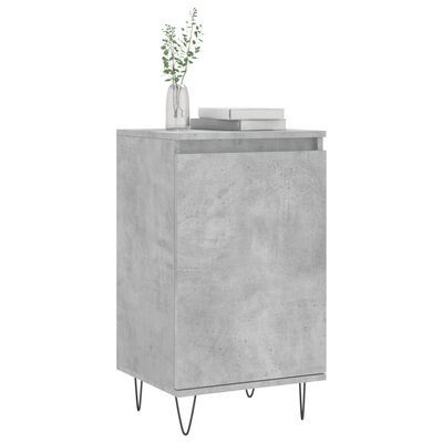 vidaXL Sideboards 2 Stk. Betongrau 40x35x70 cm Holzwerkstoff