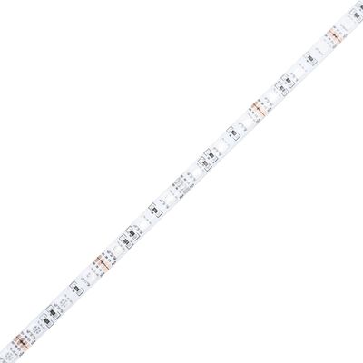 vidaXL 6-tlg. Wohnwand mit LED-Beleuchtung Weiß Holzwerkstoff