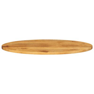 vidaXL Tischplatte 80x40x2,5 cm Oval Massivholz Mango