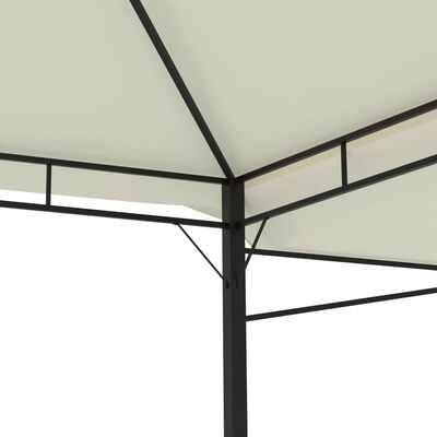 vidaXL Pavillon mit Doppelt Erweiterten Dächern 3x3x2,75 cm 180 g/m²