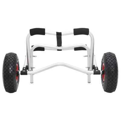 vidaXL Kajak-Trolley Klappbar 45 kg Aluminium