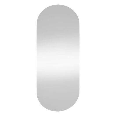 vidaXL Wandspiegel 40x90 cm Glas Oval