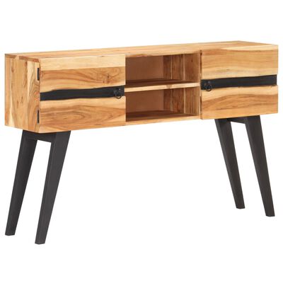 vidaXL Sideboard 120x30x75 cm Akazie Massivholz