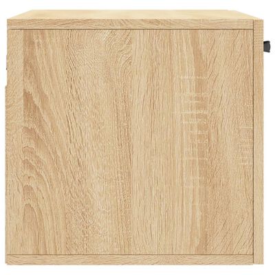 vidaXL Wandschrank Sonoma-Eiche 60x36,5x35 cm Holzwerkstoff