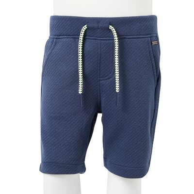 Kindershorts mit Kordelzug Dunkelblau 116