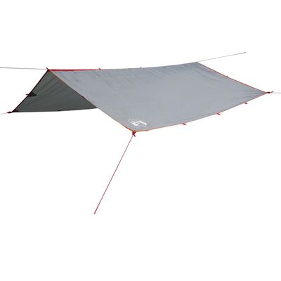 vidaXL Tarp Grau und Orange 500x294 cm Wasserdicht