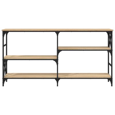 vidaXL Konsolentisch Sonoma-Eiche 150x29x76,5 cm Holzwerkstoff