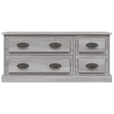 vidaXL TV-Schrank Grau Sonoma 100x35,5x45 cm Holzwerkstoff